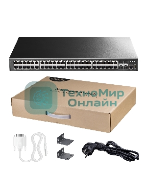Коммутатор Cudy GS5048S4 (L3) 48x1 Гбит/с 4SFP+ управляемый