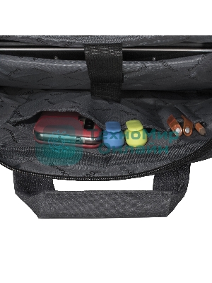 Сумка для ноутбука ExeGate Business ECC-045 Black, черная, полиэстер повышенной плотности 600D, 15.6