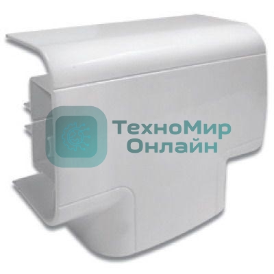 Тройник для кабель-канала 90х50 с разд. ДКС 09506