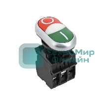 Кнопка LA32HN кр/зел. 