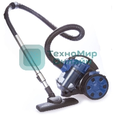Пылесос SUPRA VCS-1832 синий, 360/1800 Вт, уборка сухая, пылесборник контейнер 2 л