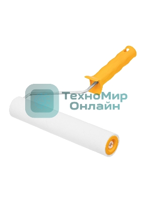 Валик в сборе Matrix велюр, 250 мм, ворс 4 мм, D 36 мм, D ручки 6 мм