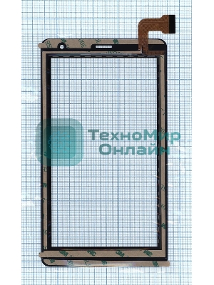 Сенсорное стекло (тачскрин) Prestigio Seed A7 PMT4337. черное