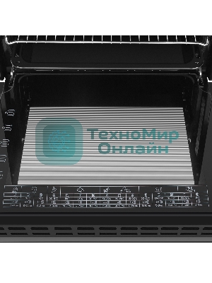 Шкаф духовой электрический Maunfeld AEOD60103BG, 60л, дверца с 3 стеклами, бежевый