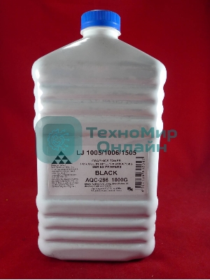 Тонер HP LJ P1005/1006/1102/1120/1505/1522/1566/1606/M125/M127/M201/M225, Canon LBP-3010/3250 (кан., 1кг.) (AQC-США фас России)