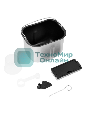 Хлебопечка KitFort КТ-304, нержавеющая сталь