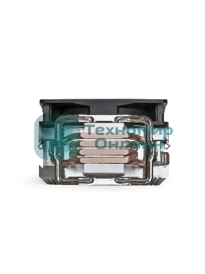 Кулер для процессора ExeGate Wizard EXX400V2-PWM.FRGb серебристый, 120 мм, алюминий/медь, 2400 об/мин, 24 дБ, 4 pin, 140 Вт, 155 мм