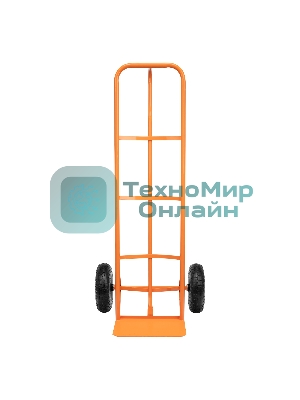 Тележка ручная Сибртех 2-х колесная НТ1805, г/п 150кг, п/н колеса d260мм, платформа 350x235
