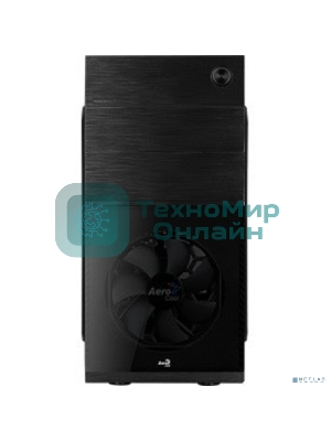 Компьютерный корпус Aerocool/Formula Cs-105, mATX, без БП, 187x361x355мм (ШxГxВ), USB 3.0 x1, USB 2.0 x1, металл 0,5мм, 120-мм вентилятор в комплекте, черный