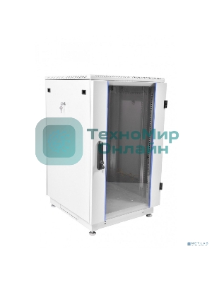 ЦМО Шкаф телекоммуникационный напольный 24U (600 x 800) дверь стекло, ШТК-М-24.6.8-1ААА