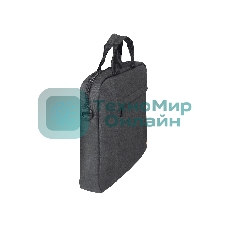 Сумка для ноутбука ExeGate Business ECC-215 Black, черная, полиэстер повышенной плотности 600D, 15.6