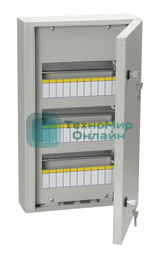 Корпус металлический ЩРн-36з-0 У2 IP54 IEK MKM11-N-36-54-Z