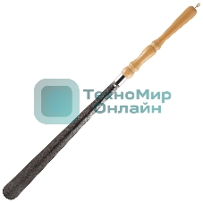 Рожок для обуви металлический с дер.ручкой 75 см