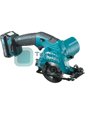 Пила циркулярная Makita HS301DWAE10.8В 2х2А·ч Li-ion 1500об\м диск-ф85мм рез-25.5мм 1.6кг чем