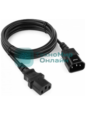 Шнур питания NTSS NTSS-PC13142 C13-С14 проводник.:3x0.75мм2 1.8м 220/250В 10А черный