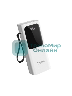 Портативный аккумулятор HOCO J41 Treasure mobile (10000mAh), белый