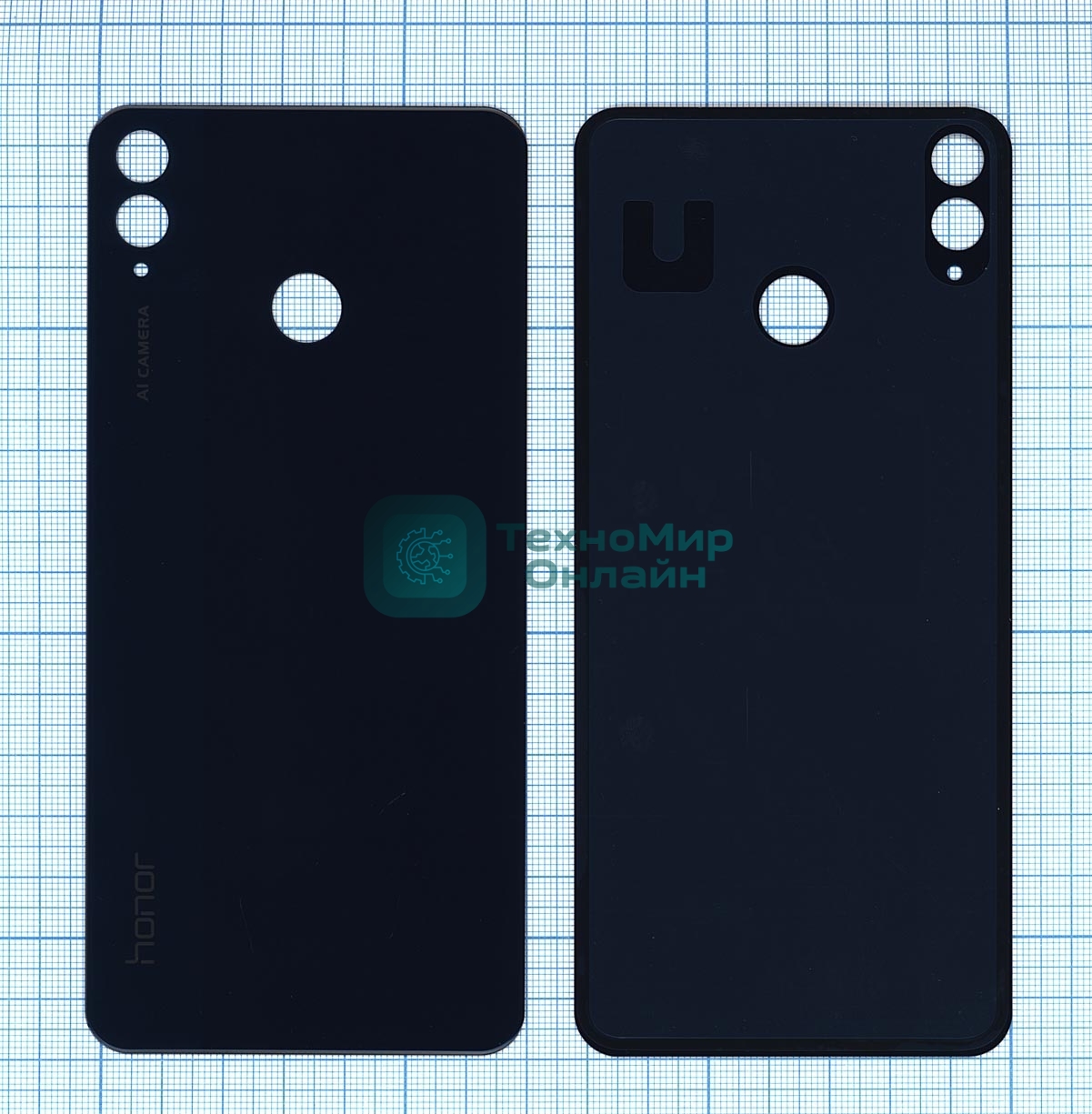 Задняя крышка для Huawei Honor 8X синяя