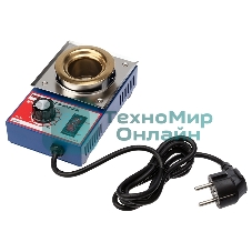 Паяльная ванна Rexant, модель R38, 100 Вт, ø 38 мм, 200-480 °C