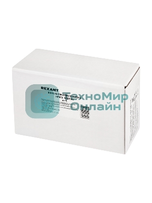 Шина на DIN-рейку в корпусе (кросс-модуль) Rexant 4х15