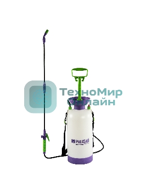 Опрыскиватель Palisad 7 л, ручной, усиленный, с горловиной, насосом, шлангом, разбрызгивателем