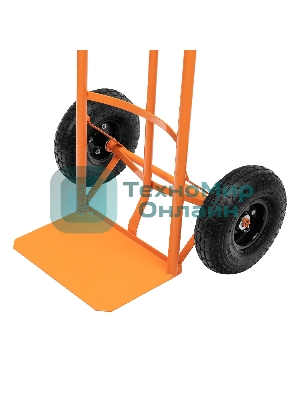 Тележка ручная Сибртех 2-х колесная НТ1805, г/п 150кг, п/н колеса d260мм, платформа 350x235