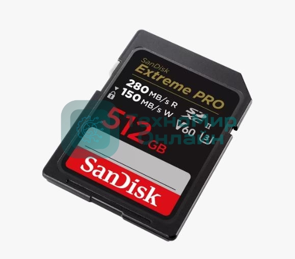 Флеш карта SANDISK SDXC 512Gb UHS-II SDSDXEP-512G-GN4IN