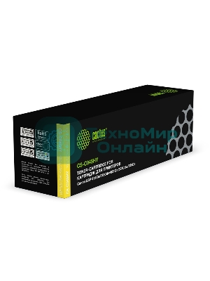 Картридж лазерный Cactus CS-C045HY желтый (2200 стр.) для Canon LBP 611Cn/613Cdw/631Cn/633Cdw/635Cx