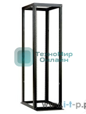 Стойка телекоммуникационная серверная 42U глубина 1000 мм (2 места), СТК-С-42.2.1000