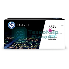 Картридж лазерный HP 657X пурпурный для HP CLJ MFP M681/M682 (CF473X) 23000 стр