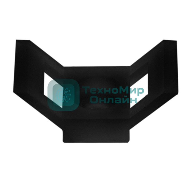 Площадка для крепления стяжки Rexant (ПС-2) 29x15 мм, черная, упаковка 100 шт.