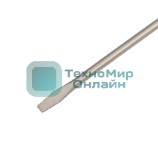 Отвертка шлицевая Rexant SL 4х100 мм, трехкомпонентная рукоятка, сталь S2