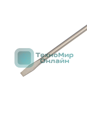 Отвертка шлицевая Rexant SL 4х100 мм, трехкомпонентная рукоятка, сталь S2