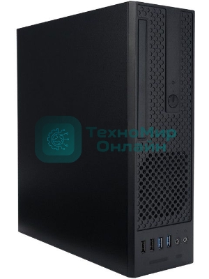 Компьютерный корпус Slim Desktop INWIN CJ708BL IP-S265AU7-2 80plus Bronze, U3*2+U2*2+A(HD)+TYPE 3.1C + FAN 80*15мм + intrusion switch INWIN Slim Case