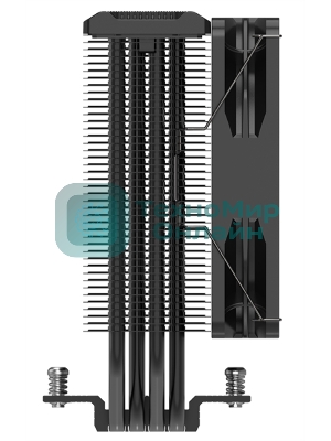 Кулер PCCooler Paladin EX400 ARGB черный 120мм алюминий+медь 1800rpm 28,6db 180W 157мм