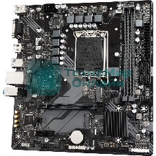 Материнская плата Gigabyte B760M H DDR4, LGA 1700, Intel B760, 2xDDR4, 4xSATA, 2xM.2, 1xPCIe 4.0 x16, 1xPCIe x1, 1xHDMI, 1xVGA, 1x 1Gb LAN, 2xUSB 2.0, 4xUSB 3.2 Gen 1, 3x3.5 мм, 7.1, Micro ATX