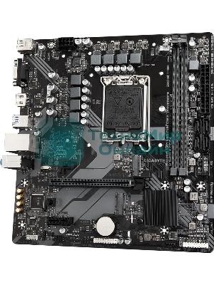 Материнская плата Gigabyte B760M H DDR4, LGA 1700, Intel B760, 2xDDR4, 4xSATA, 2xM.2, 1xPCIe 4.0 x16, 1xPCIe x1, 1xHDMI, 1xVGA, 1x 1Gb LAN, 2xUSB 2.0, 4xUSB 3.2 Gen 1, 3x3.5 мм, 7.1, Micro ATX