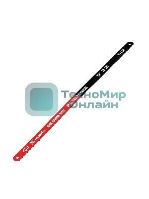 Полотно для ручной ножовки Matrix полотна для ножовки по металлу 300мм 18tpi упругое 2шт