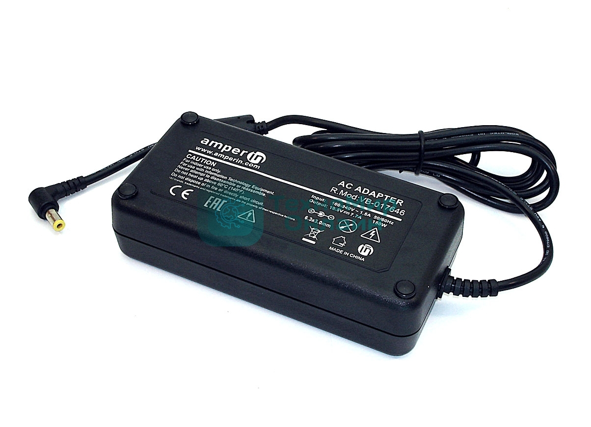 Блок питания (сетевой адаптер) Amperin AI-LI150 для ноутбуков Lenovo IdeaCentre B3106.3х3.0мм