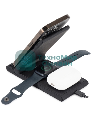 Беспроводное зарядное устройство Buro CWC-QC5 15W 3A (QI) USB-C универсальное черный