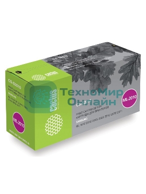 Картридж лазерный Cactus CS-S2010 черный (3000 стр.) для Samsung ML-1610/2010/2015/2020/2510/2570/2571
