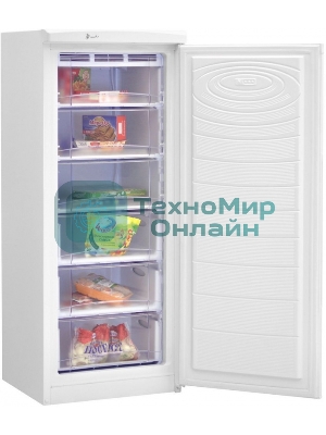 Морозильная камера Nordfrost DF 165 WAP белый, 210л, 3 ящика