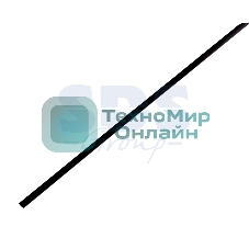 Термоусаживаемая трубка Rexant 3,0/1,5 мм, черная (бухта 200 м)