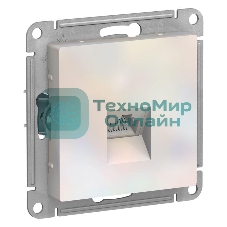 Механизм розетки компьютерной AtlasDesign RJ45 жемчуг SchE ATN000483
