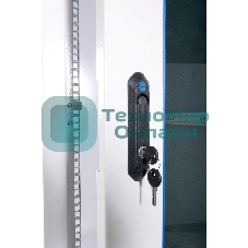 Шкаф телекоммуникационный напольный ЭКОНОМ 42U (800 × 1000) дверь стекло, дверь металл