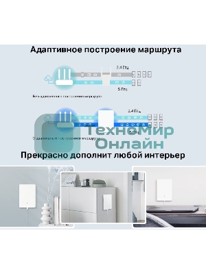 Повторитель беспроводного сигнала TP-Link Archer Air E5 AX3000 Wi-Fi белый