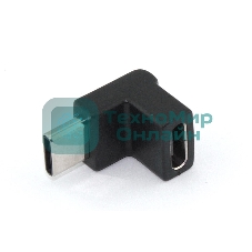 Переходник OTG USB Type-C мама на Type-C папа угловой