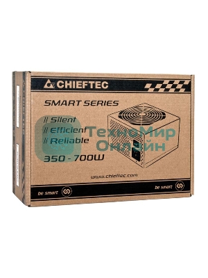 Блок питания Chieftec GPS-550A8, 550Вт, 80 PLUS:, 120мм, черный
