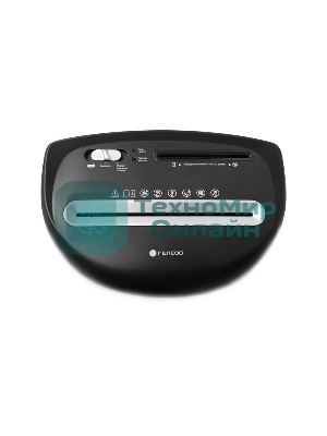 Шредер ГЕЛЕОС Уничтожитель документов УП23-4 DIN P-4 (4 ур-нь секр.), фрагмент 3,9х35мм, 14-16 лист (70г/м2), CD/пл.карты/скрепки/скобы, 23 л.