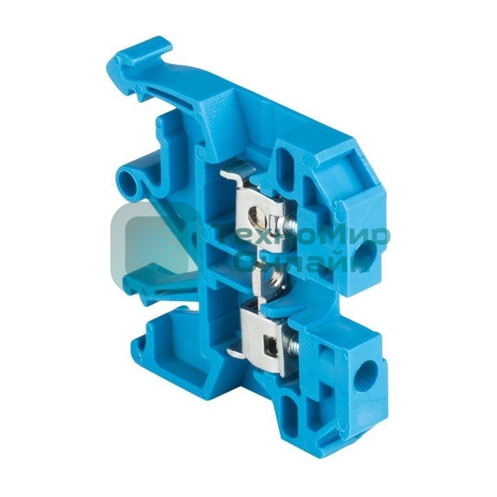 Колодка клеммная JXB-2.5/35 (35а) син. EKF plc-jxb-2.5/35b