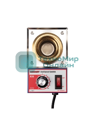 Паяльная ванна Rexant, модель R38, 100 Вт, ø 38 мм, 200-480 °C